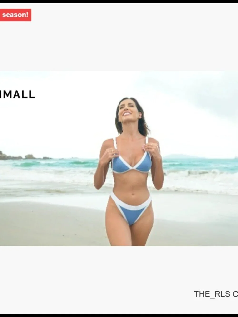 Triangle Bikini Set with Removable Padding and Brazilian Coverage
